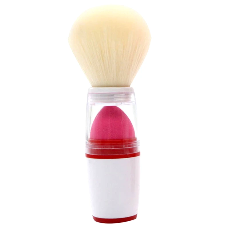 2 σε 1 Πινέλα Makeup Λευκό
