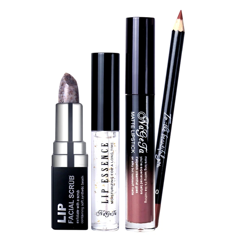 NAGETA Σετ 4 Τεμαχίων Scrub+Serum+Μολύβι Χειλιών+Lip Gloss 71g by La Meila #10