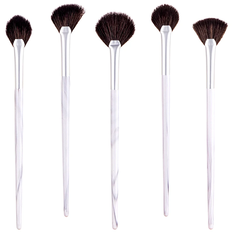 Σετ 5 Πινέλα Highlighter με Ξύλινη Λαβή