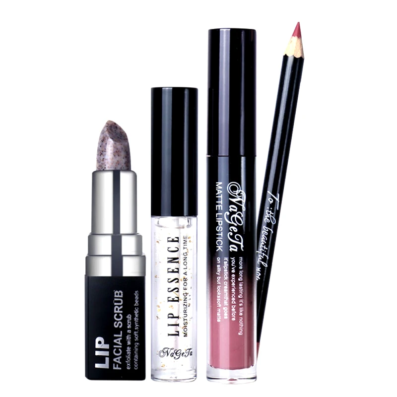 NAGETA Σετ 4 Τεμαχίων Scrub+Serum+Μολύβι Χειλιών+Lip Gloss 71g by La Meila #8