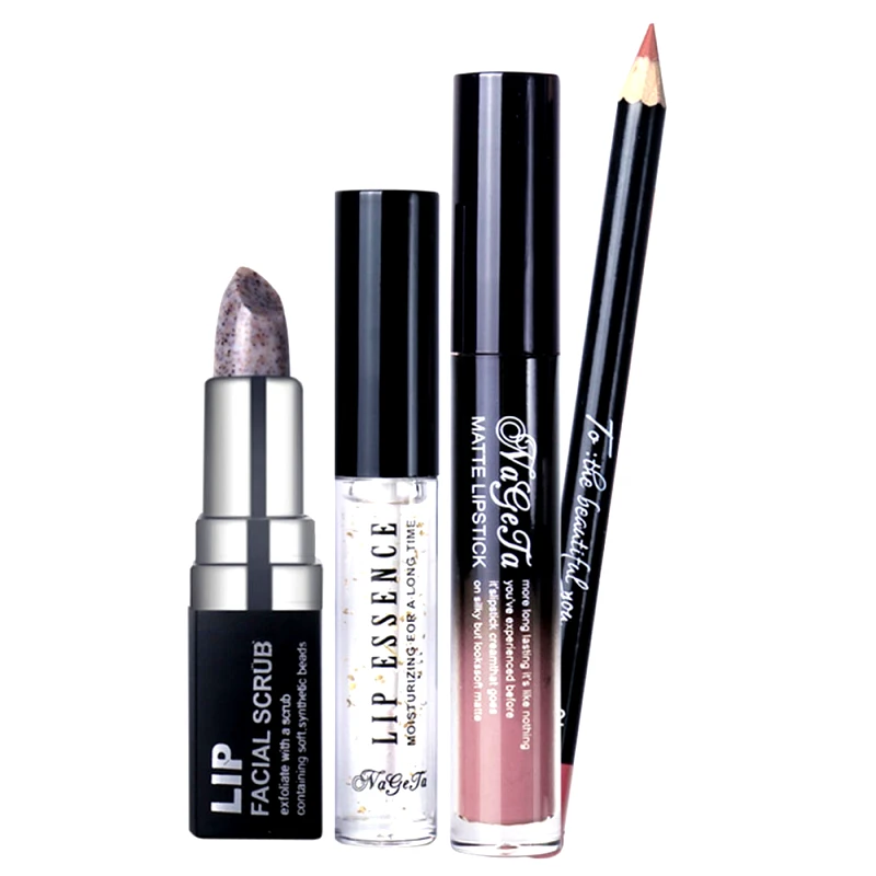 NAGETA Σετ 4 Τεμαχίων Scrub+Serum+Μολύβι Χειλιών+Lip Gloss 71g by La Meila #12