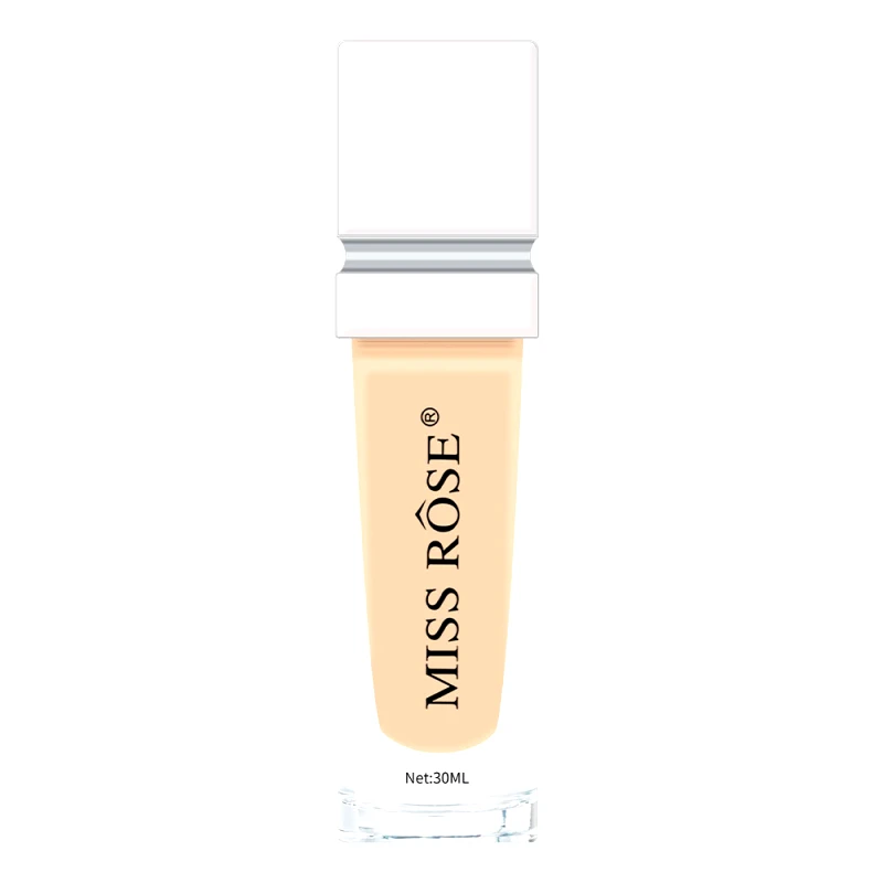 MISS ROSE Υγρό Foundation με Ενυδατικούς Παράγοντες 30ml #1