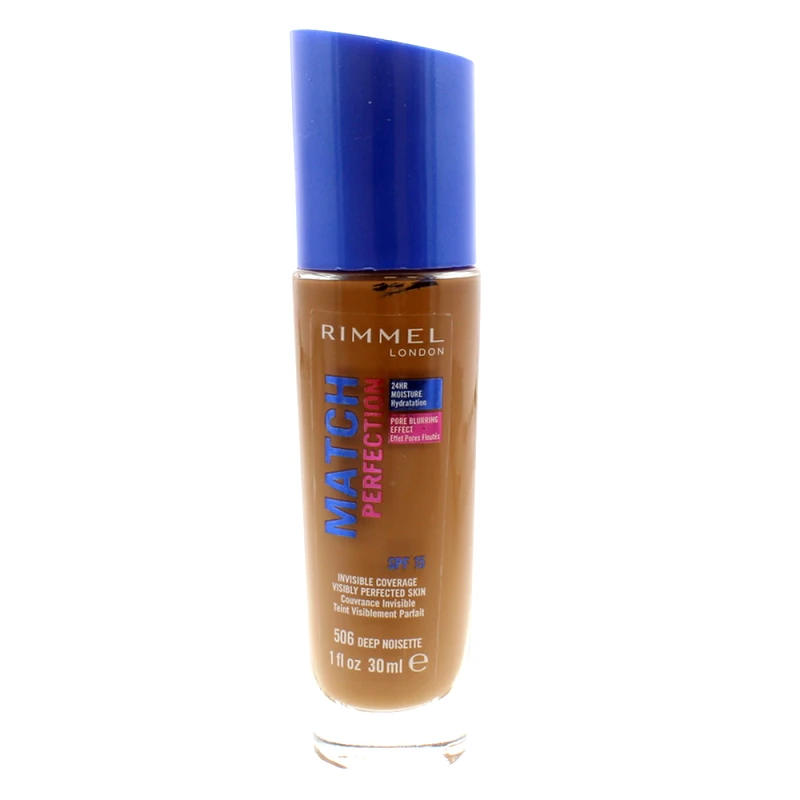 Rimmel Match Perfection Foundation 30ml 506 Deep Nοisette