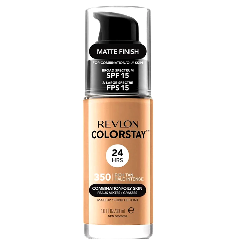 Revlon Colorstay Make-up Combination Oily Skin 30ml 350 Rich Tan