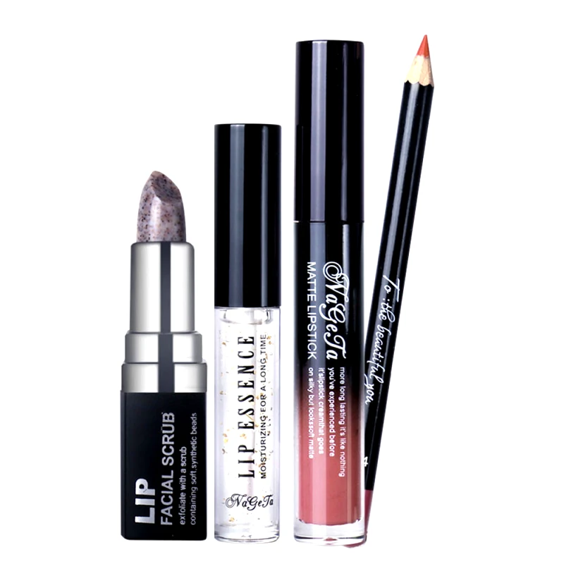 NAGETA Σετ 4 Τεμαχίων Scrub+Serum+Μολύβι Χειλιών+Lip Gloss 71g by La Meila #4