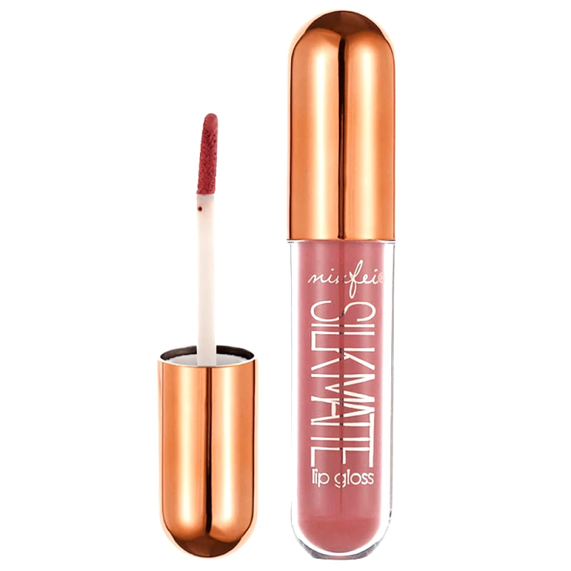 MF Matte Lip Gloss σε Διάφανη Κάψουλα 5ml by La Meila 01#-Smoked