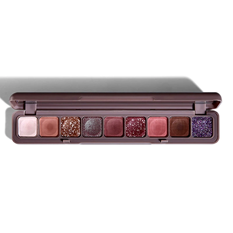 La Meila Παλέτα Μακιγιάζ 9 Χρωμάτων 72g 2#Rose tray