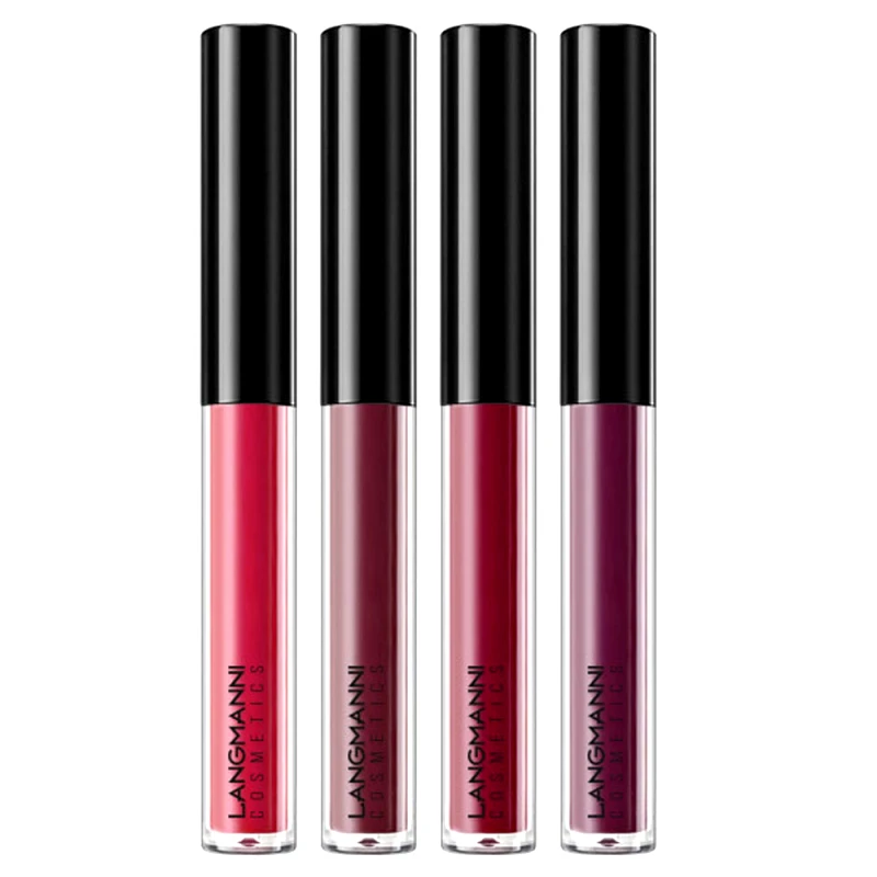 LANGMANNI Σετ 4 Lip Gloss 1.5g x 4 by La Meila A
