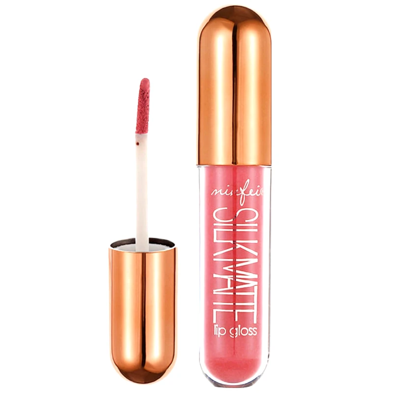 MF Matte Lip Gloss σε Διάφανη Κάψουλα 5ml by La Meila 02#-Grey Rose