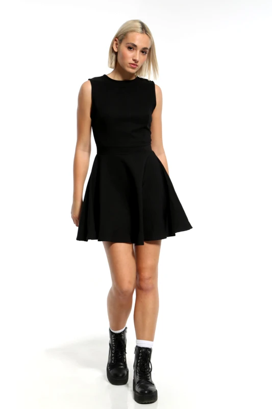Anel Fashion ΜΙΝΙ ΜΑΥΡΟ ΦΟΡΕΜΑ ΑΜΑΝΙΚΟ