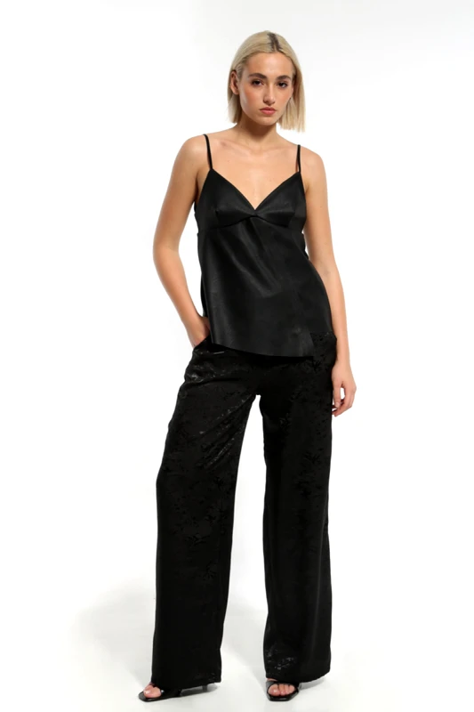 Anel Fashion ΦΑΡΔΥ ΜΑΥΡΟ ΠΑΝΤΕΛΟΝΙ ΜΕ ΣΧΕΔΙΑ