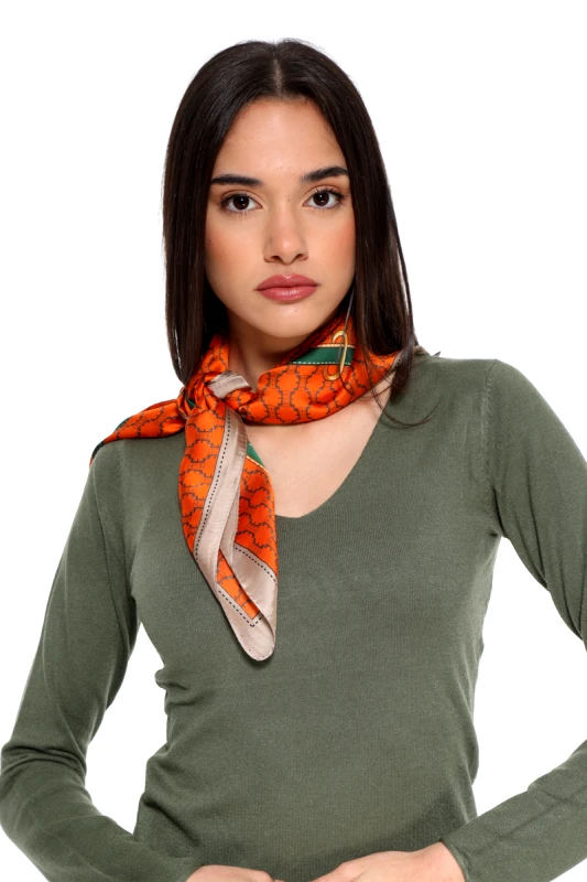 Anel Fashion ΚΑΦΕ ΠΟΛΥΧΡΩΜΟ ΓΥΝΑΙΚΕΙΟ ΦΟΥΛΑΡΙ F524