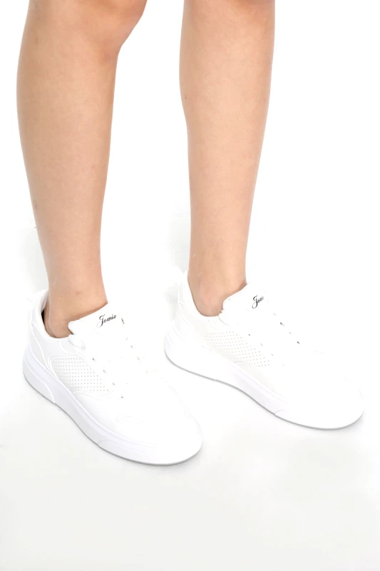 Anel Fashion ΑΘΛΗΤΙΚΟ ΠΑΠΟΥΤΣΙ ΛΕΥΚΟ SNEAKERS