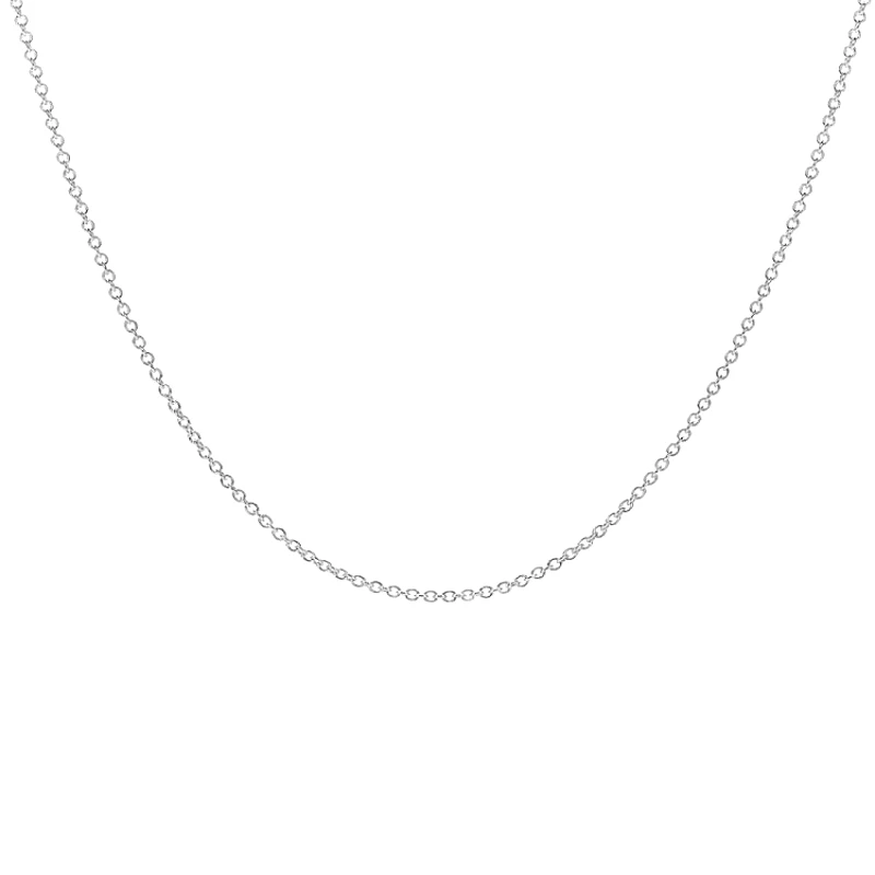 AMOR AMOR Αλυσίδα Από Ασήμι 925 Επιπλατινωμένο SU19596 50cm
