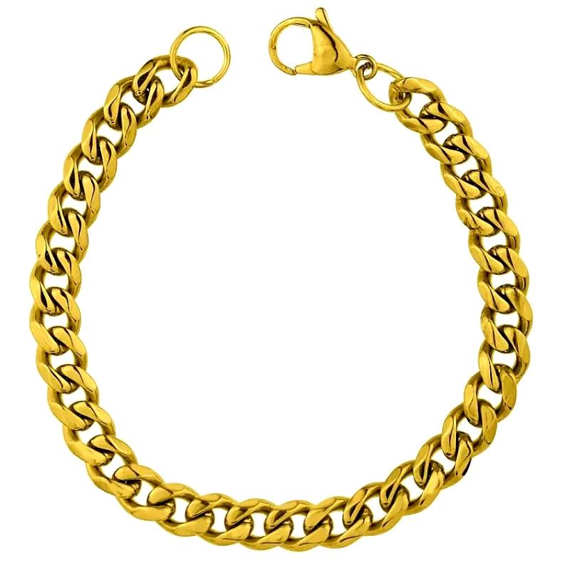 Βραχιόλι Από Ανοξείδωτο Ατσάλι Επιχρυσωμένο TA28915 22cm φωτογραφία