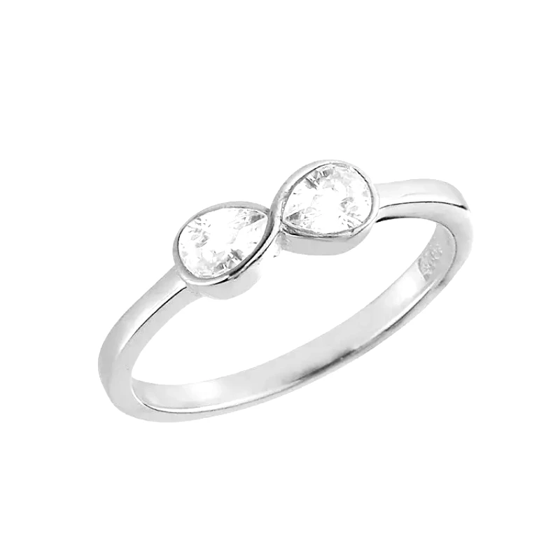 AMOR AMOR Δαχτυλίδι Από Ασήμι 925 Άπειρο SS38914