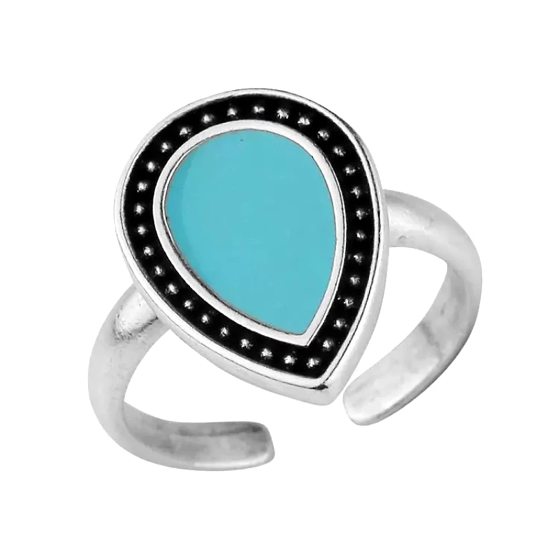 AMOR AMOR Δαχτυλίδι Από Ορείχαλκο Επαργυρωμένο PF34358