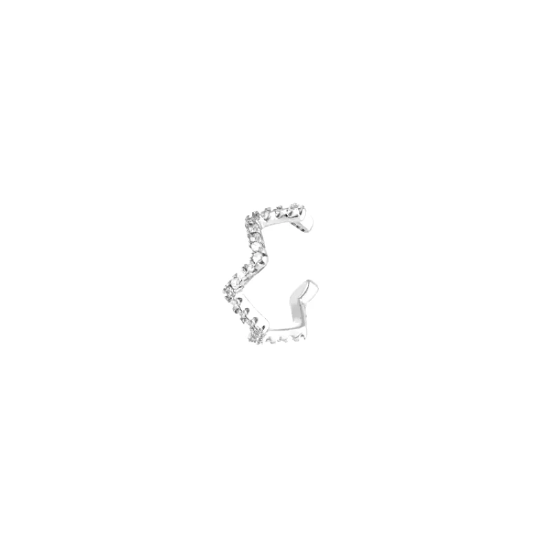 AMOR AMOR Σκουλαρίκι Earcuff Από Ασήμι 925 SS43244
