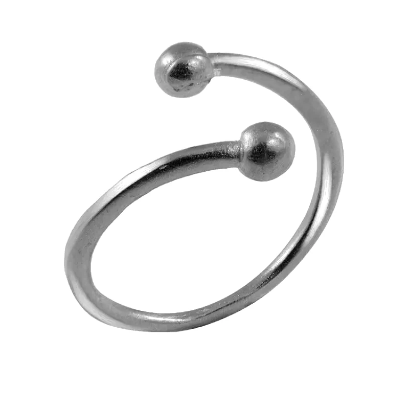 AMOR AMOR Δαχτυλίδι Από Ορείχαλκο Επαργυρωμένο NI39872