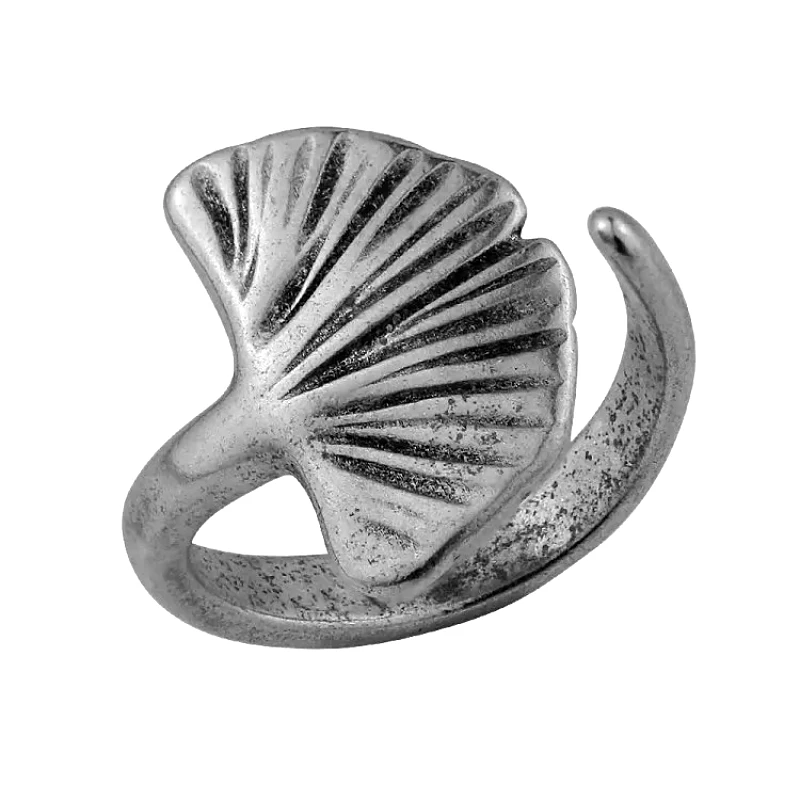 AMOR AMOR Δαχτυλίδι Από Ορείχαλκο Gingo Biloba PF38623