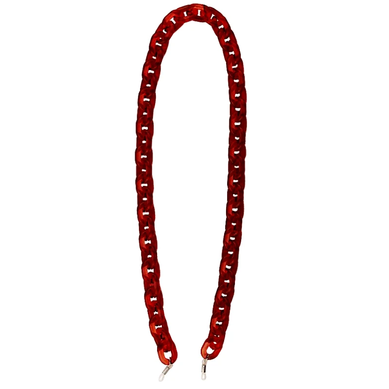 AMOR AMOR Κοκκάλινη Αλυσίδα Γυαλιών AA95552