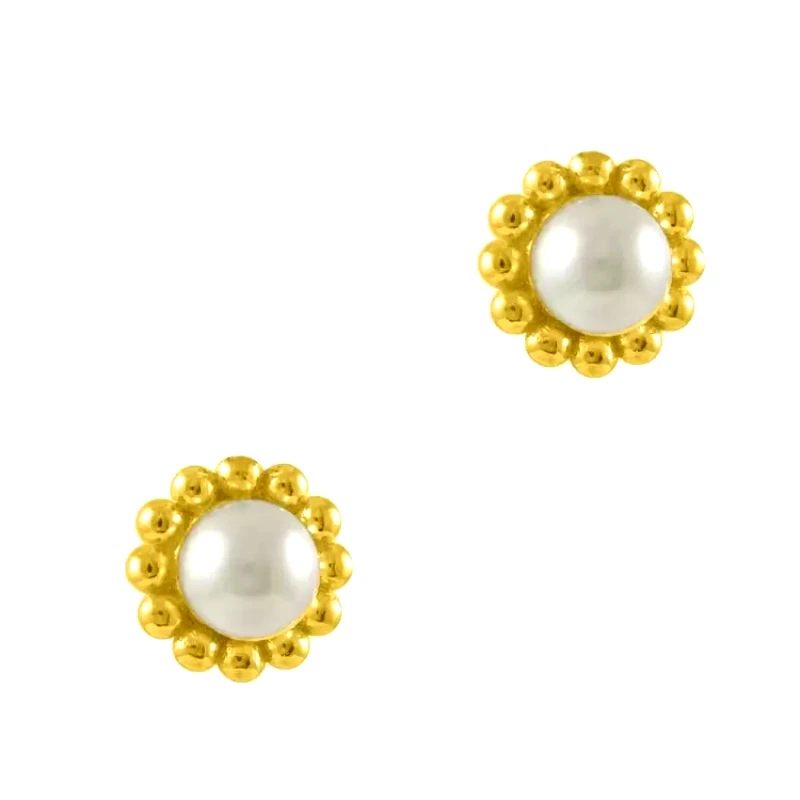 AMOR AMOR Σκουλαρίκια Από Ασήμι 925 Επιχρυσωμένο Με Swarovski EX49223