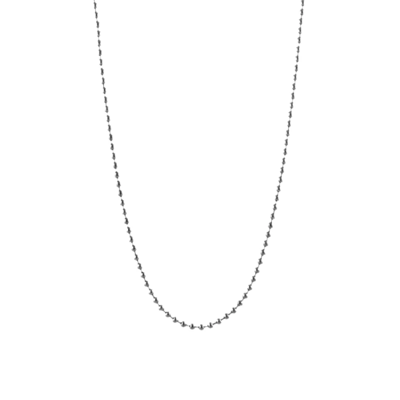 AMOR AMOR Κολιέ Αλυσίδα Από Ανοξείδωτο Ατσάλι AS17935