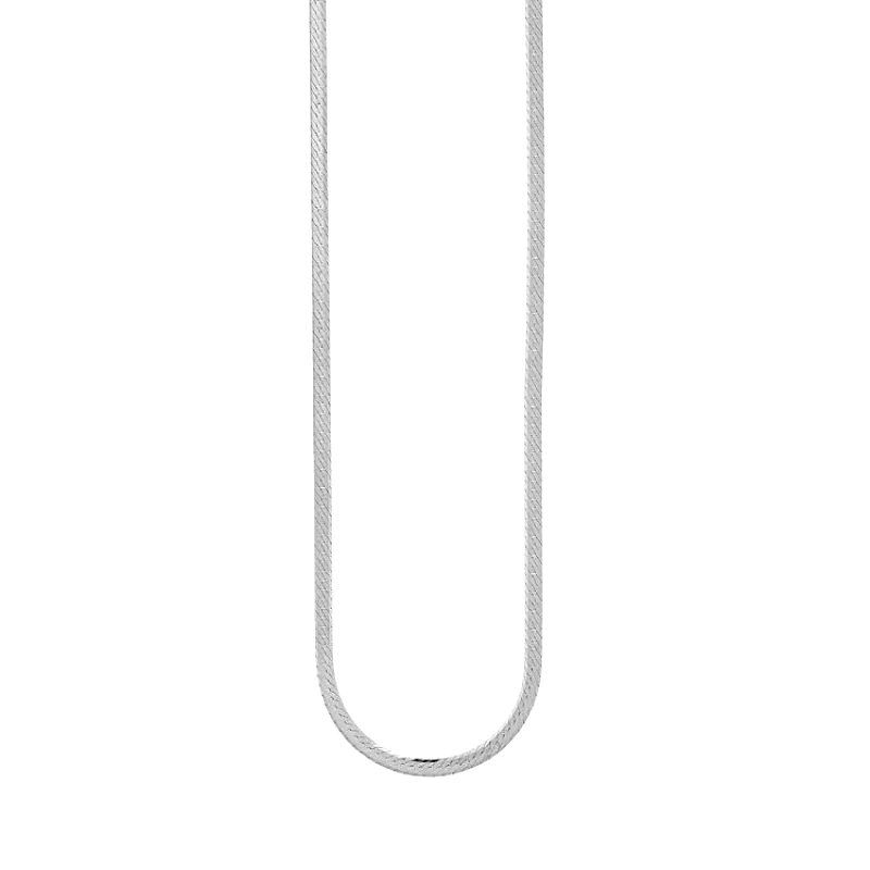 AMOR AMOR Κολιέ Αλυσίδα Φίδι Από Ασήμι 925 PS12165