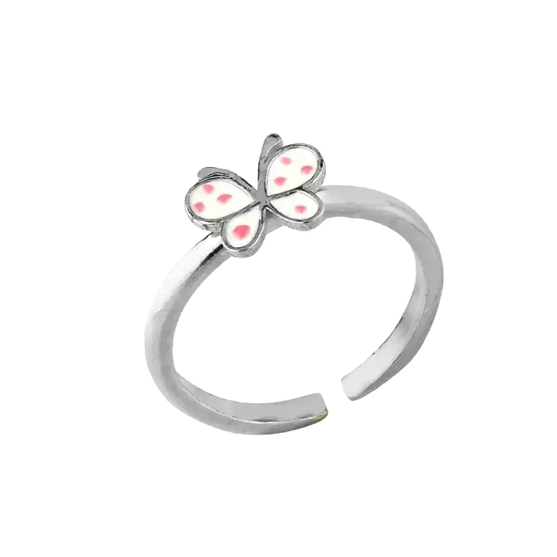 AMOR AMOR Δαχτυλίδι Από Ασήμι 925 Με Πεταλούδα KO38834