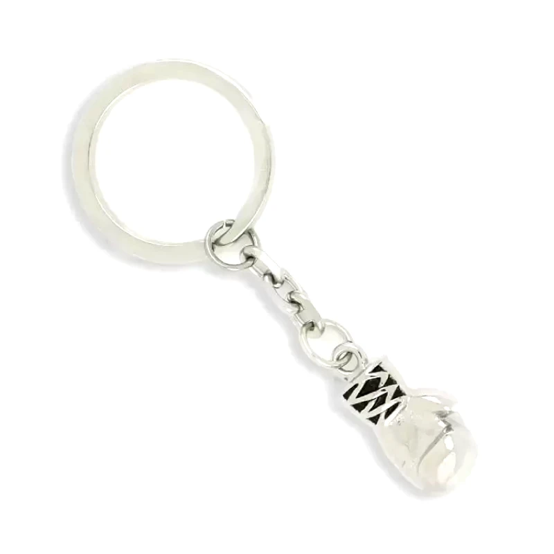 AMOR AMOR Μπρελόκ Από Ανοξείδωτο Ατσάλι Με Γάντι Του Μποξ TU98033