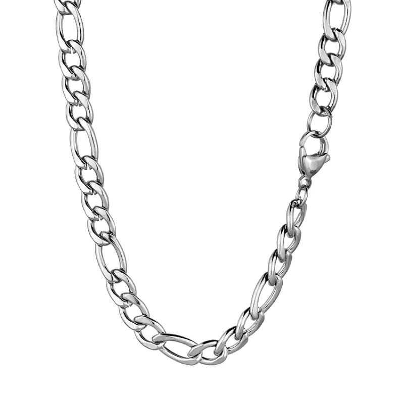 AMOR AMOR Κολιέ Αλυσίδα Από Ανοξείδωτο Ατσάλι TA17192 80cm