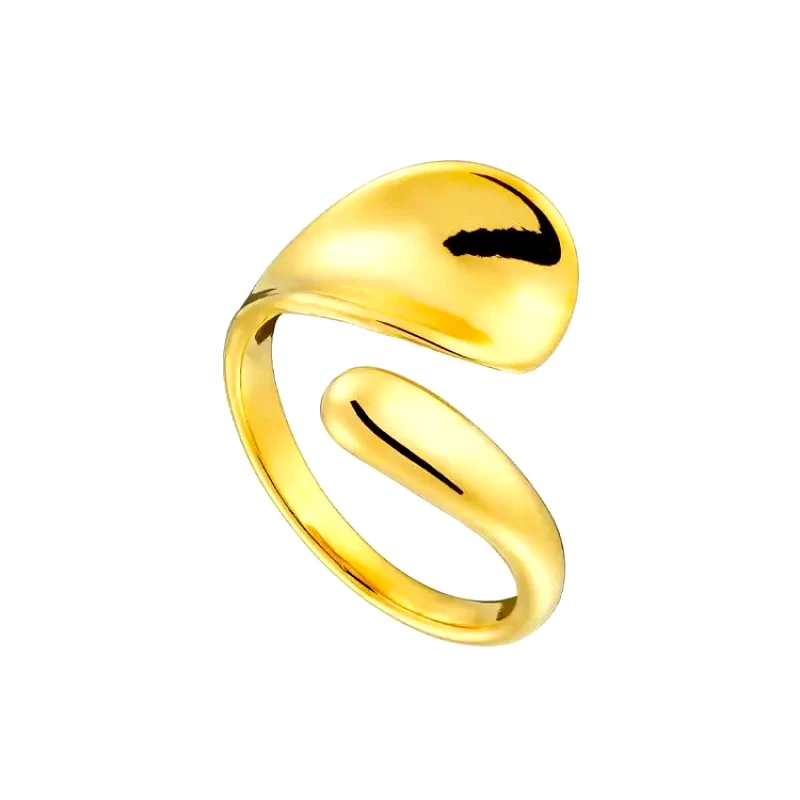 AMOR AMOR Δαχτυλίδι από Ατσάλι Επιχρυσωμένο AS36051