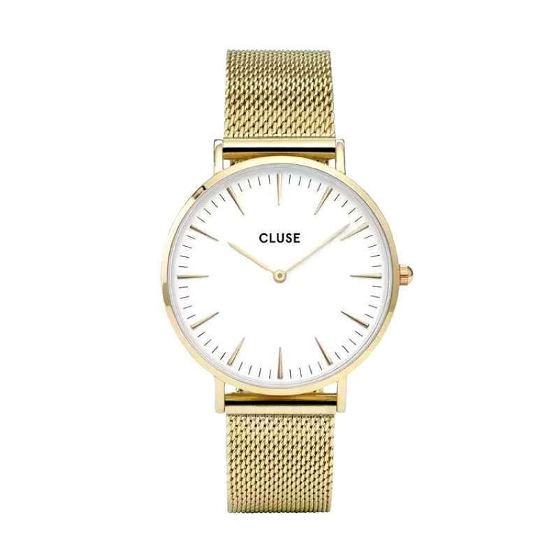CLUSE CLUSE LABOHEME Gold Stainless Steel Strap CW0101201009