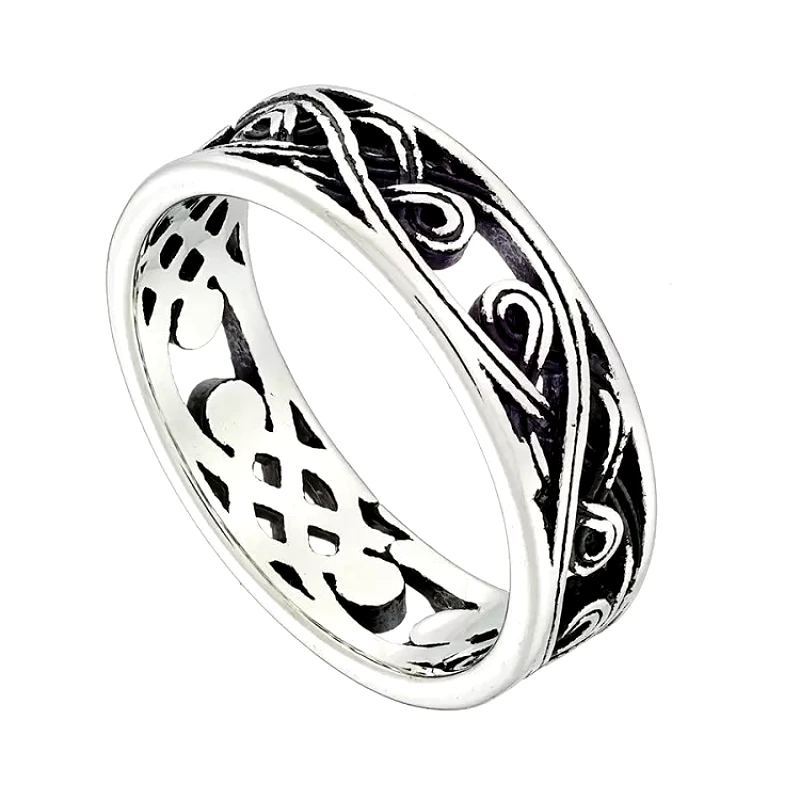 AMOR AMOR Δαχτυλίδι Βέρα Από Ατσάλι AS31032