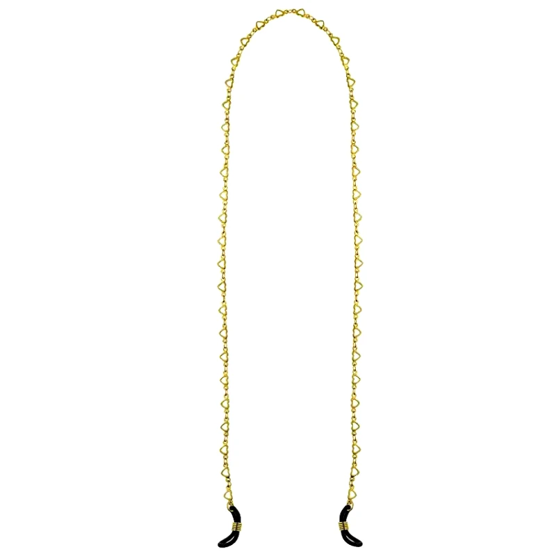 AMOR AMOR Αλυσίδα Γυαλιών Από Ανοξείδωτο Ατσάλι Επιχρυσωμένο AA95575