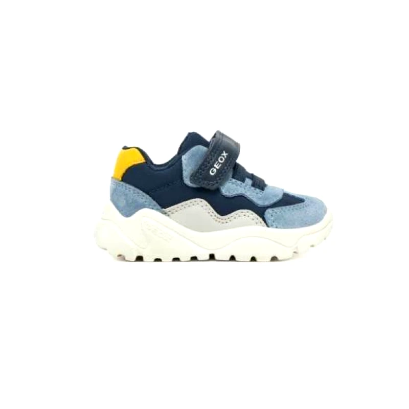 GEOX Βρεφικά Παπούτσια Geox Ciufciuf για Αγόρια Blue (Μεγέθη 21-27) - ΜΠΛΕ