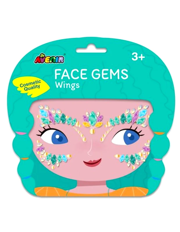 AVENIR Avenir Face Gems Φτερά - ΠΟΛΥΧΡΩΜΟ