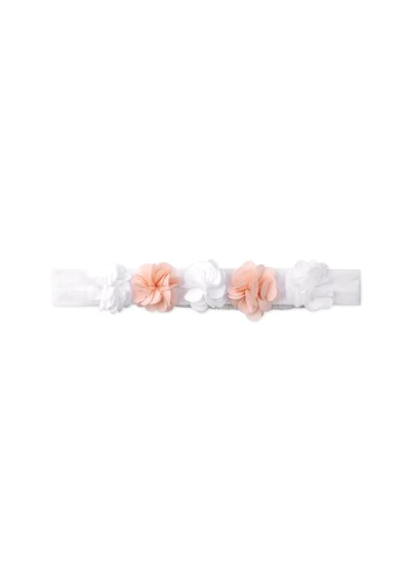 SERGENT MAJOR Βρεφική Κορδέλα για Κορίτσια Delicate Bouquet - ΛΕΥΚΟ