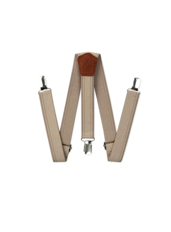 SERGENT MAJOR Παιδικές Τιράντες για Αγόρια Classic Beige - ΜΠΕΖ