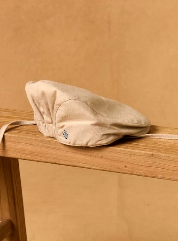 SERGENT MAJOR Βρεφικό Καπέλο για Αγόρια Beige Branch - ΛΕΥΚΟ