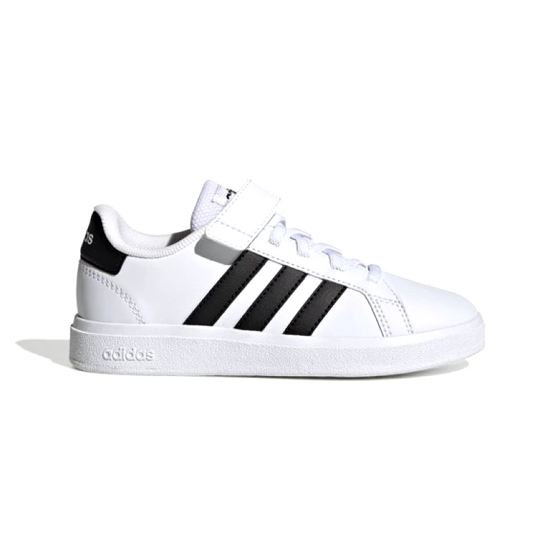 ADIDAS Παιδικά Παπούτσια ADIDAS Court Black (Μεγέθη 28-36) - ΛΕΥΚΟ