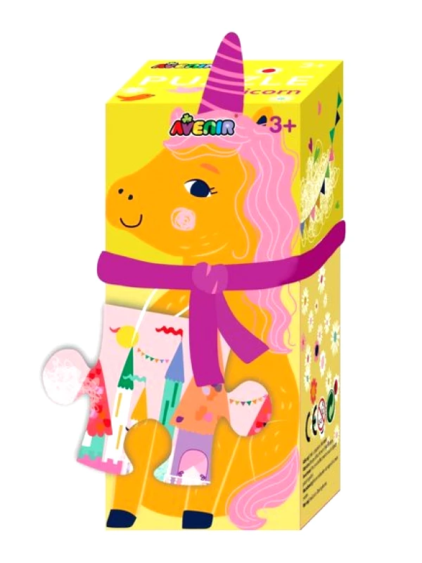 AVENIR AVENIR Παιδικό Παζλ 28PC – Unicorn - ΠΟΛΥΧΡΩΜΟ