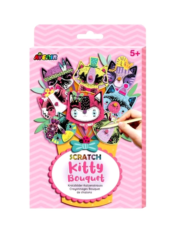 AVENIR AVENIR Scratch Bouquet – Kitty - ΠΟΛΥΧΡΩΜΟ