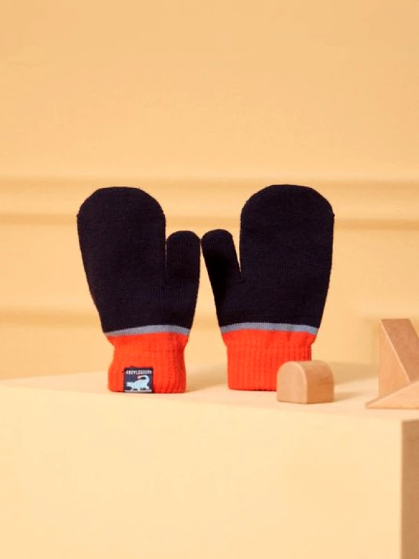 SERGENT MAJOR Παιδικά Γάντια για Αγόρια Navy/Orange - ΜΠΛΕ