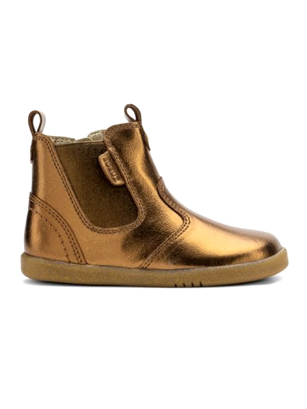 BOBUX Παιδικά Παπούτσια Bobux Jodhpur για Κορίτσια Bronze (Μεγέθη 23-26) - ΜΠΡΟΝΖΕ