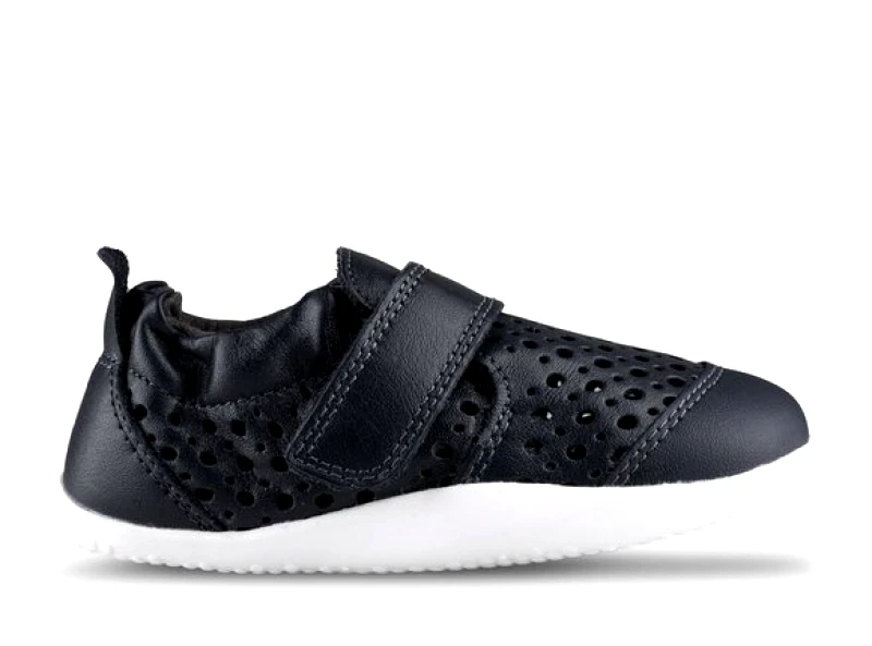 BOBUX Βρεφικά Παπούτσια Bobux Step Up για Αγόρια Xplorer Go Punch Navy (Μεγέθη 19-22) - ΜΠΛΕ