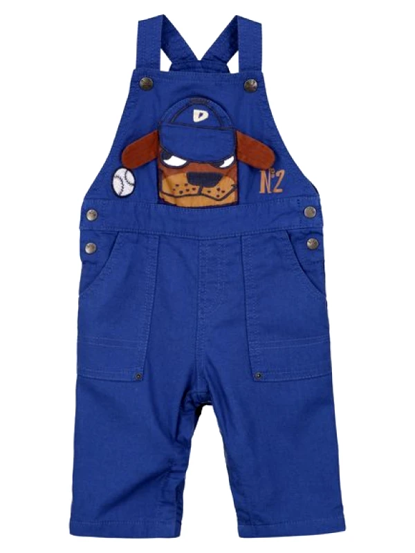 DPAM Βρεφική Σαλοπέτα για Αγόρια Electric Dog - ΜΠΛΕ