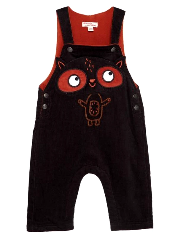 DPAM Βρεφική Σαλοπέτα για Αγόρια Brown Fox - ΣΚΟΥΡΟ ΚΑΦΕ