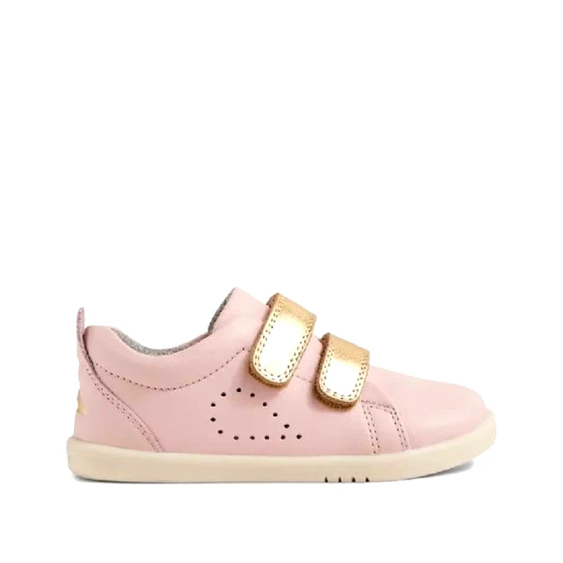 BOBUX Βρεφικά Παπούτσια Bobux Step up Grass Court για Κορίτσια Ballet Pink (Μεγέθη 23-26) - ΡΟΖ
