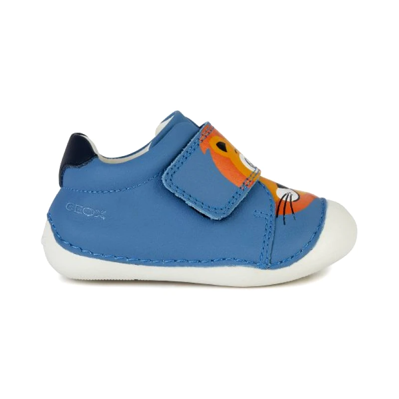 GEOX Βρεφικά Παπούτσια GEOX για Αγόρια Blue Lion (Μεγέθη 19-22) - ΜΠΛΕ